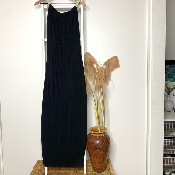 L'AGENCE black column open-back maxi dress Size XSmall - Picture 5 of 16
